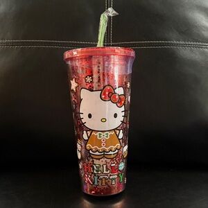 Hello Kitty Christmas Gingerbread Tumbler